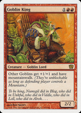 Goblin King [Ninth Edition] | Good Games North