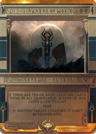 Avatar of Woe [Amonkhet Invocations] | Good Games North