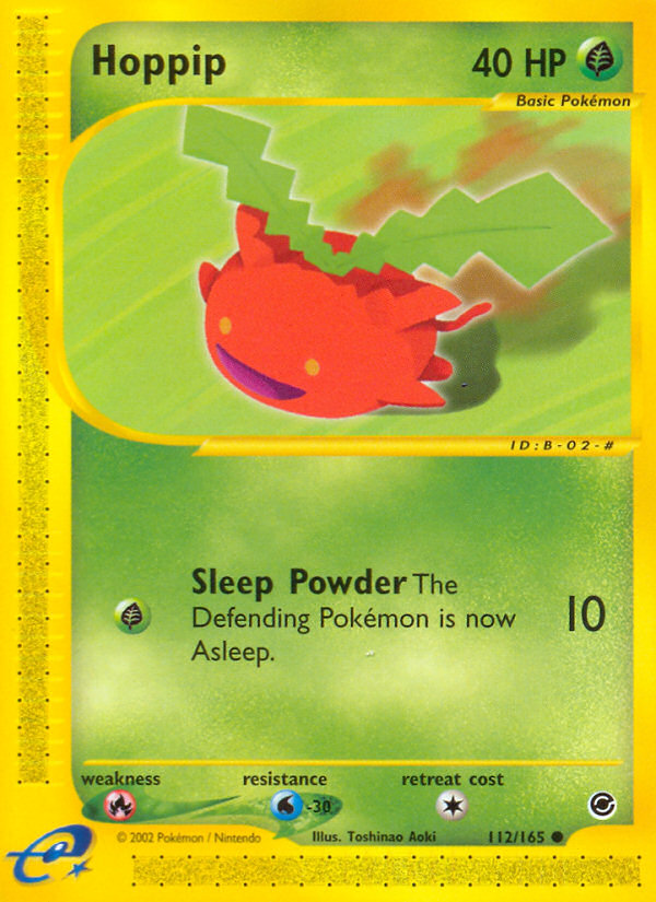 Hoppip (112/165) [Expedition: Base Set] | Good Games North