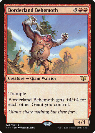Borderland Behemoth [Commander 2015] | Good Games North