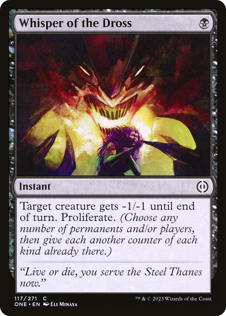 Whisper of the Dross [Phyrexia: All Will Be One] | Good Games North