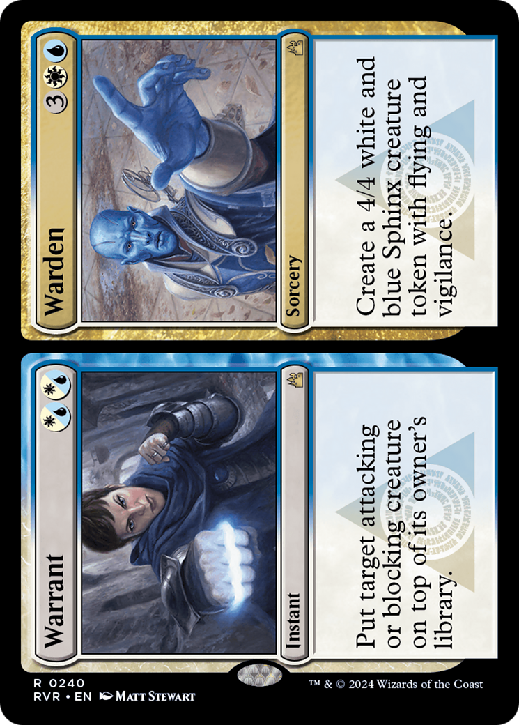 Warrant // Warden [Ravnica Remastered] | Good Games North