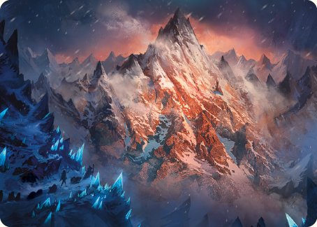 Mountain Art Card [The Lord of the Rings: Tales of Middle-earth Art Series] | Good Games North