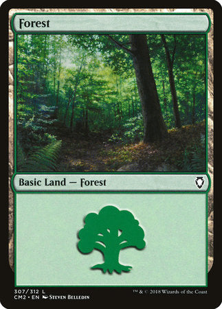 Forest (307) [Commander Anthology Volume II] | Good Games North