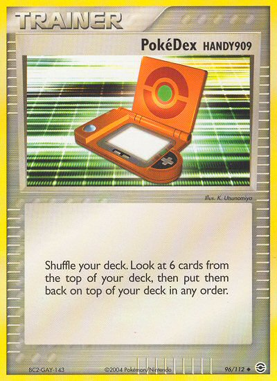PokeDex HANDY909 (96/112) [EX: FireRed & LeafGreen] | Good Games North