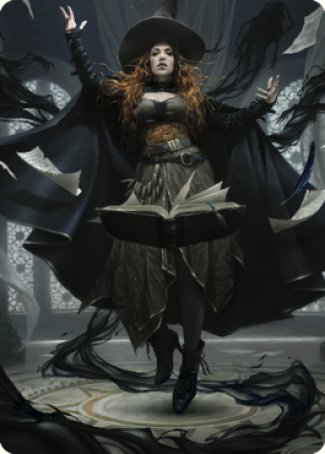 Tasha, the Witch Queen Art Card (41) [Commander Legends: Battle for Baldur's Gate Art Series] | Good Games North