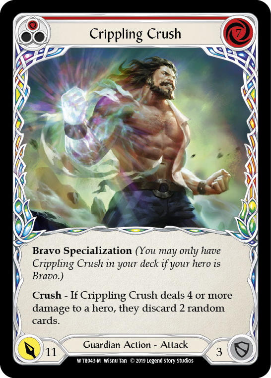 Crippling Crush [WTR043-M] Alpha Print Normal | Good Games North