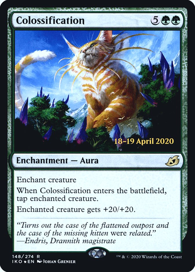 Colossification  [Ikoria: Lair of Behemoths Prerelease Promos] | Good Games North