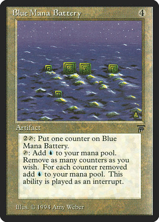Blue Mana Battery [Legends] | Good Games North