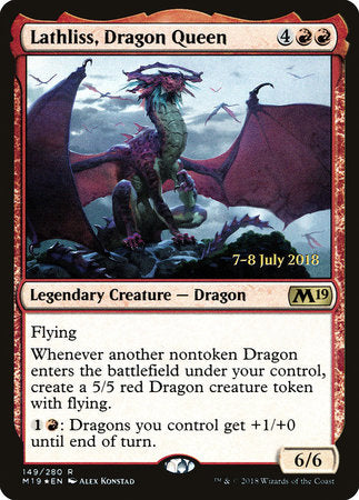 Lathliss, Dragon Queen [Core Set 2019 Promos] | Good Games North
