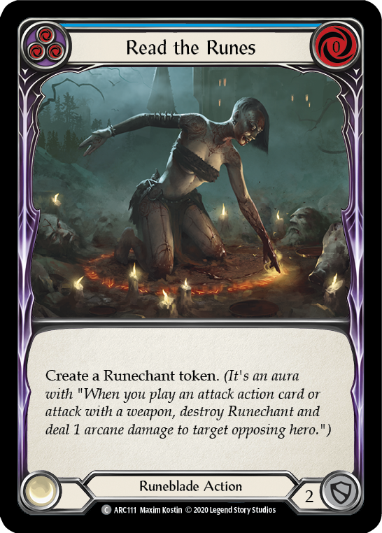 Read the Runes (Blue) [U-ARC111] Unlimited Normal | Good Games North