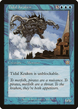 Tidal Kraken [Mercadian Masques] | Good Games North