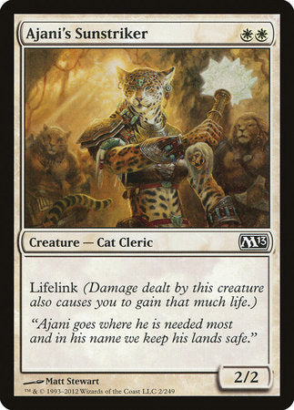 Ajani's Sunstriker [Magic 2013] | Good Games North