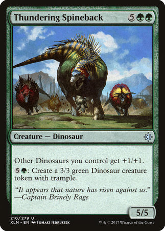 Thundering Spineback [Ixalan] | Good Games North