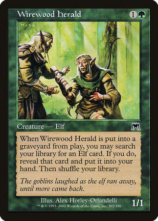 Wirewood Herald [Onslaught] | Good Games North