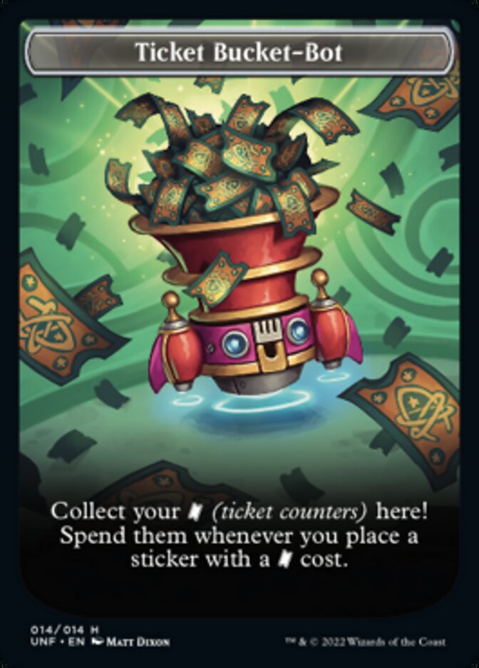 Ticket Bucket-Bot Token [Unfinity Tokens] | Good Games North