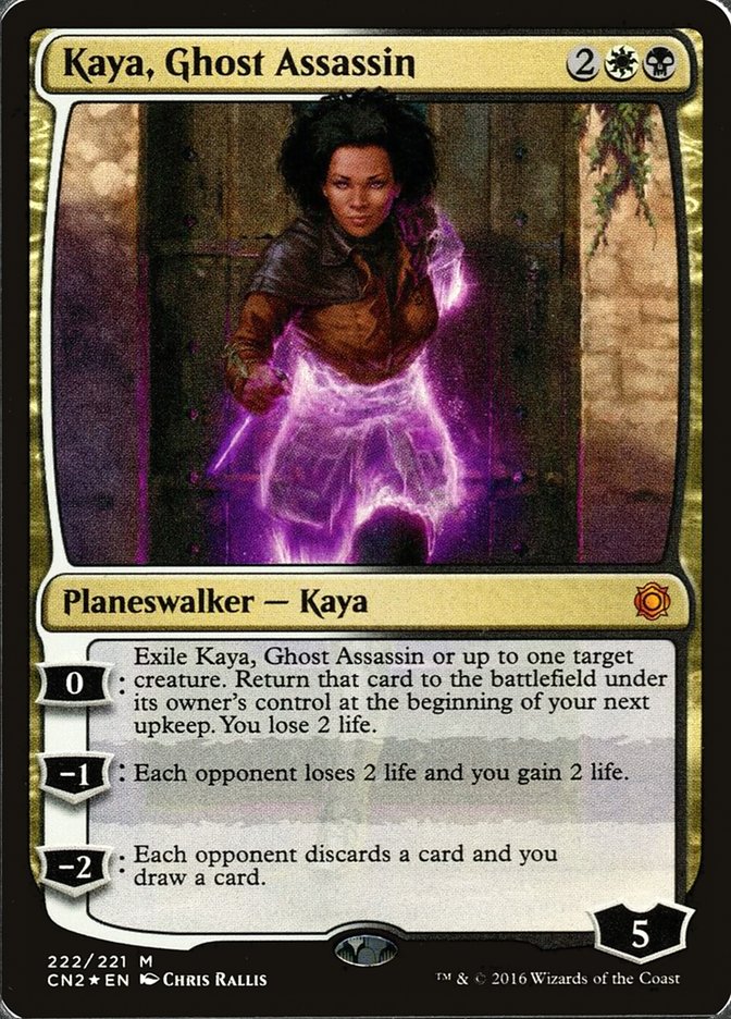 Kaya, Ghost Assassin (222/221) [Conspiracy: Take the Crown] | Good Games North