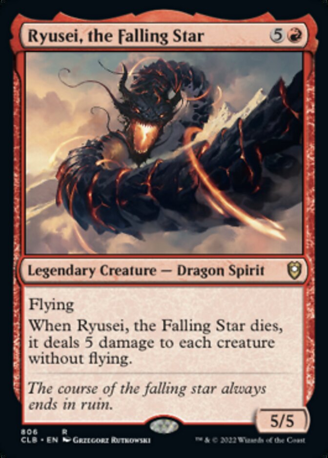Ryusei, the Falling Star [Commander Legends: Battle for Baldur's Gate] | Good Games North