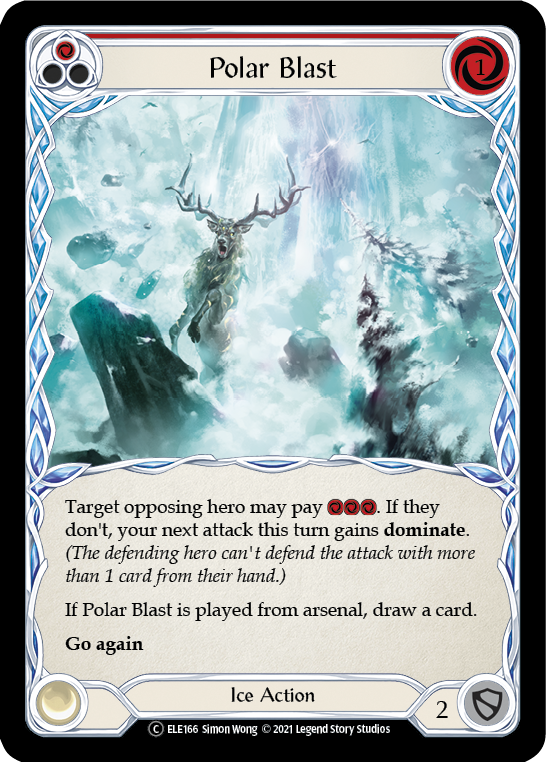 Polar Blast (Red) [U-ELE166] Unlimited Normal | Good Games North