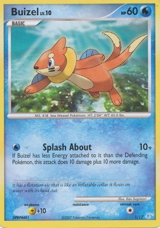 Buizel (1/12) [Diamond & Pearl: Trainer Kit - Manaphy] | Good Games North
