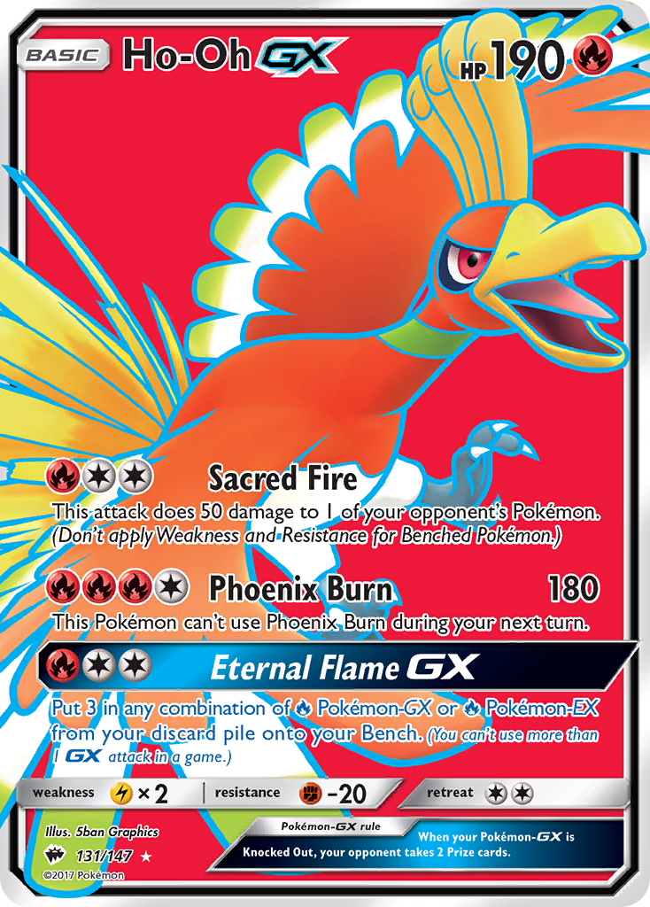 Ho-Oh GX (131/147) [Sun & Moon: Burning Shadows] | Good Games North