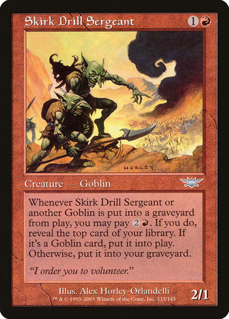Skirk Drill Sergeant [Legions] | Good Games North