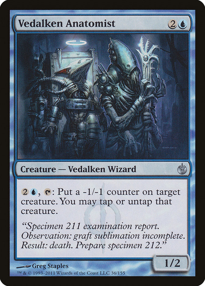 Vedalken Anatomist [Mirrodin Besieged] | Good Games North