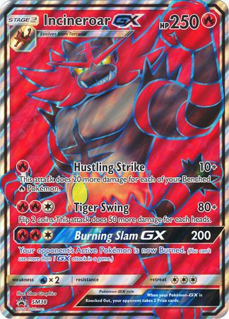 Incineroar GX (SM38) (Jumbo Card) [Sun & Moon: Black Star Promos] | Good Games North