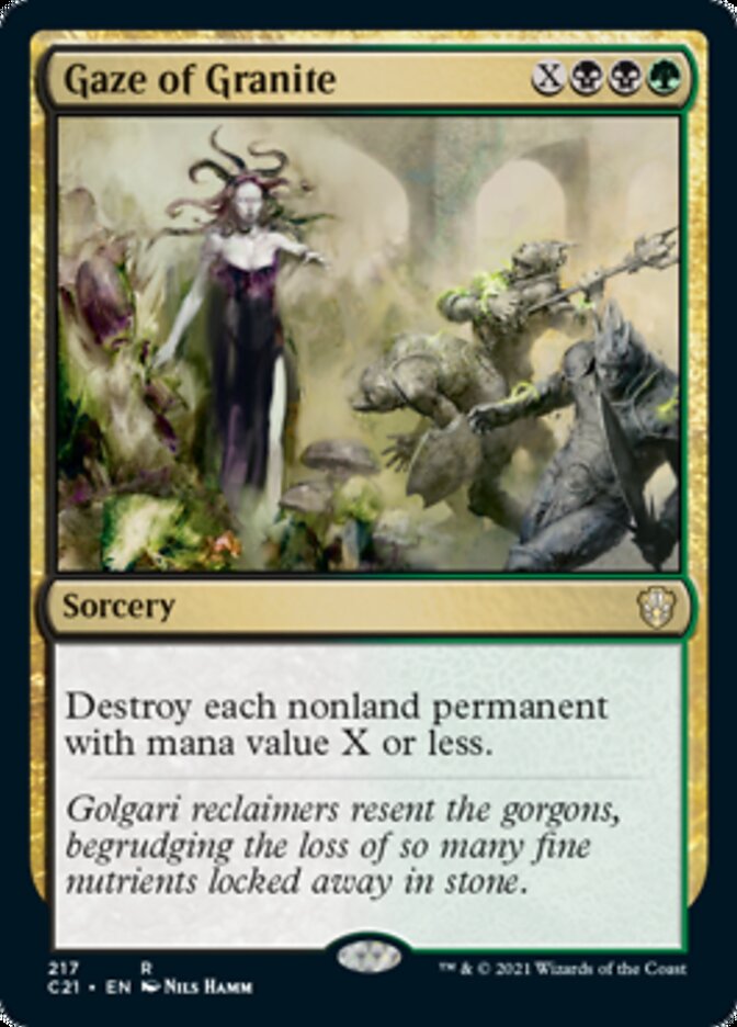 Gaze of Granite [Commander 2021] | Good Games North