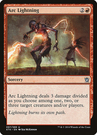 Arc Lightning [Khans of Tarkir] | Good Games North