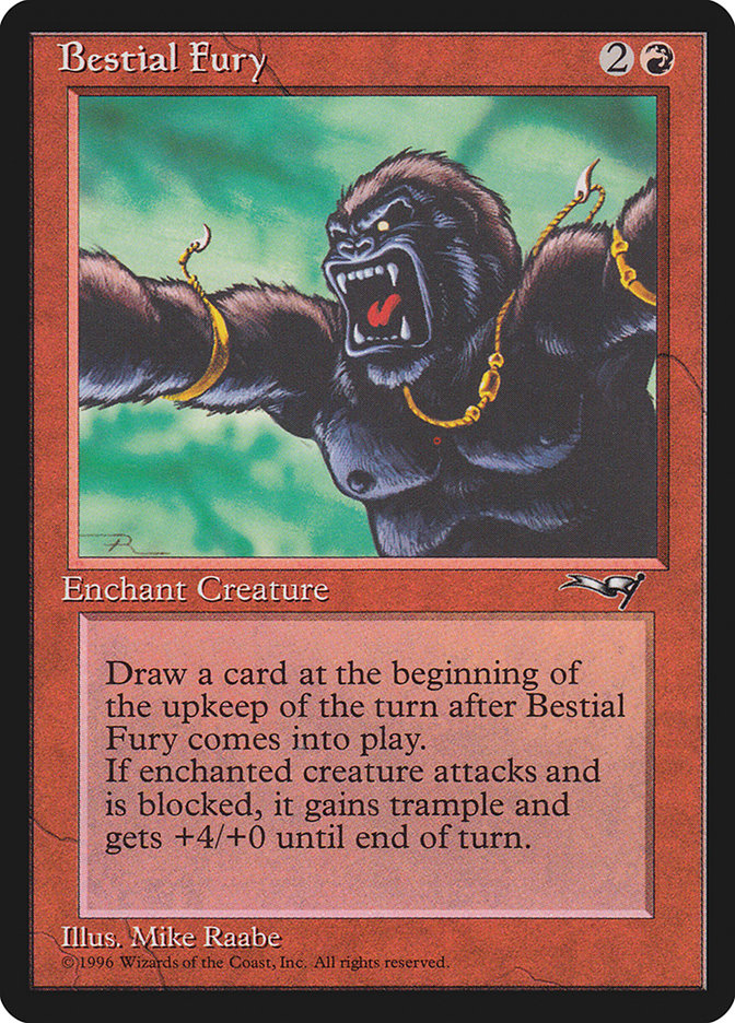 Bestial Fury (Looking Left) [Alliances] | Good Games North