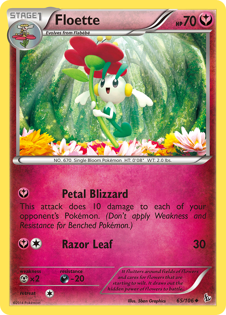 Floette (65/106) [XY: Flashfire] | Good Games North