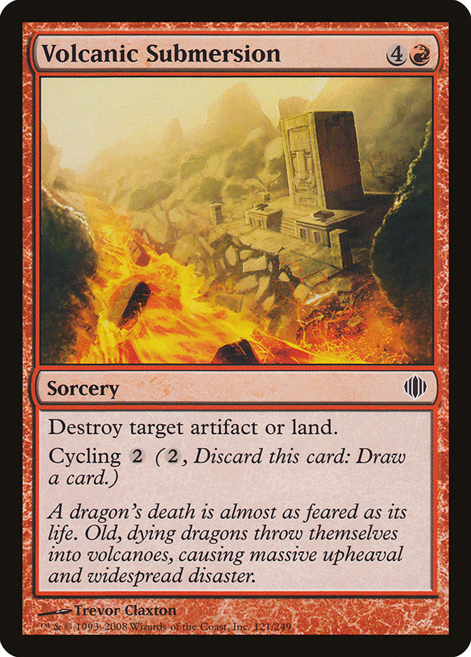 Volcanic Submersion [Shards of Alara] | Good Games North