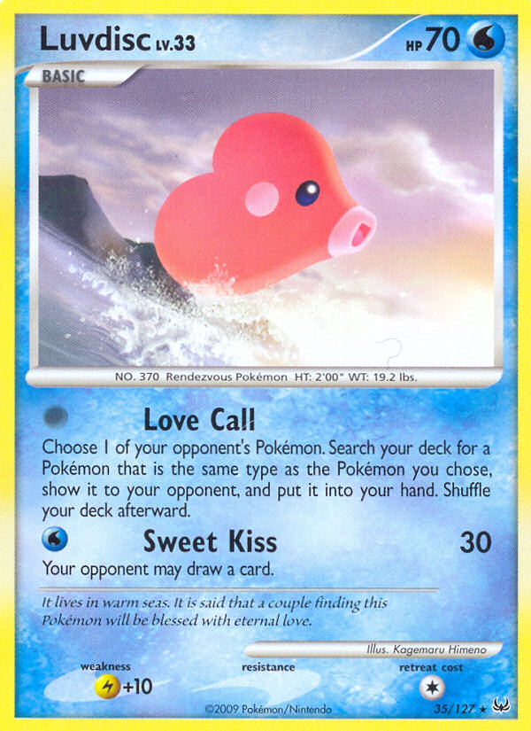 Luvdisc (35/127) [Platinum: Base Set] | Good Games North