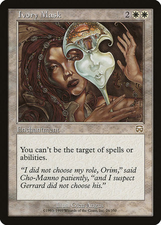 Ivory Mask [Mercadian Masques] | Good Games North