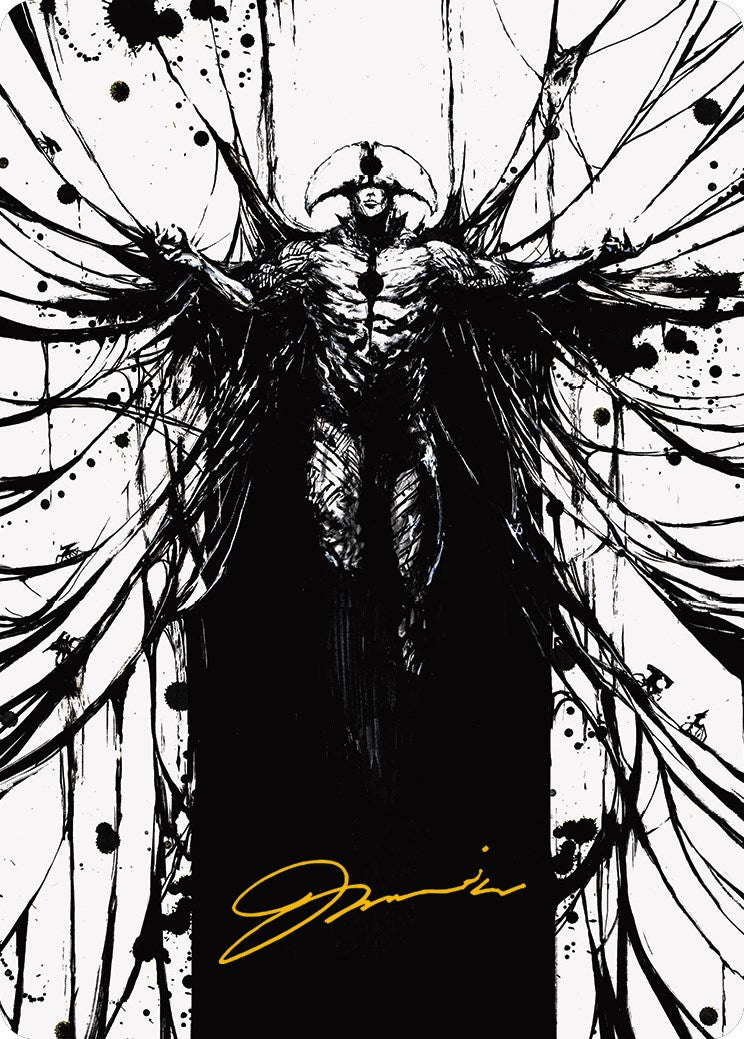 Sinew Dancer Art Card (Gold-Stamped Signature) [Phyrexia: All Will Be One Art Series] | Good Games North