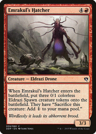 Emrakul's Hatcher [Duel Decks: Zendikar vs. Eldrazi] | Good Games North