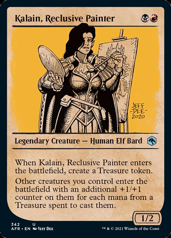 Kalain, Reclusive Painter (Showcase) [Dungeons & Dragons: Adventures in the Forgotten Realms] | Good Games North