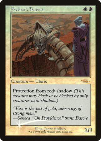 Soltari Priest [Friday Night Magic 2002] | Good Games North