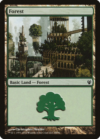 Forest (88) [Duel Decks: Izzet vs. Golgari] | Good Games North