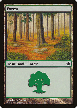Forest (45) [Duel Decks: Knights vs. Dragons] | Good Games North