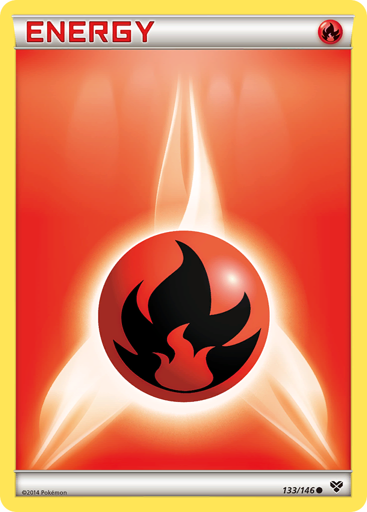 Fire Energy (133/146) [XY: Base Set] | Good Games North
