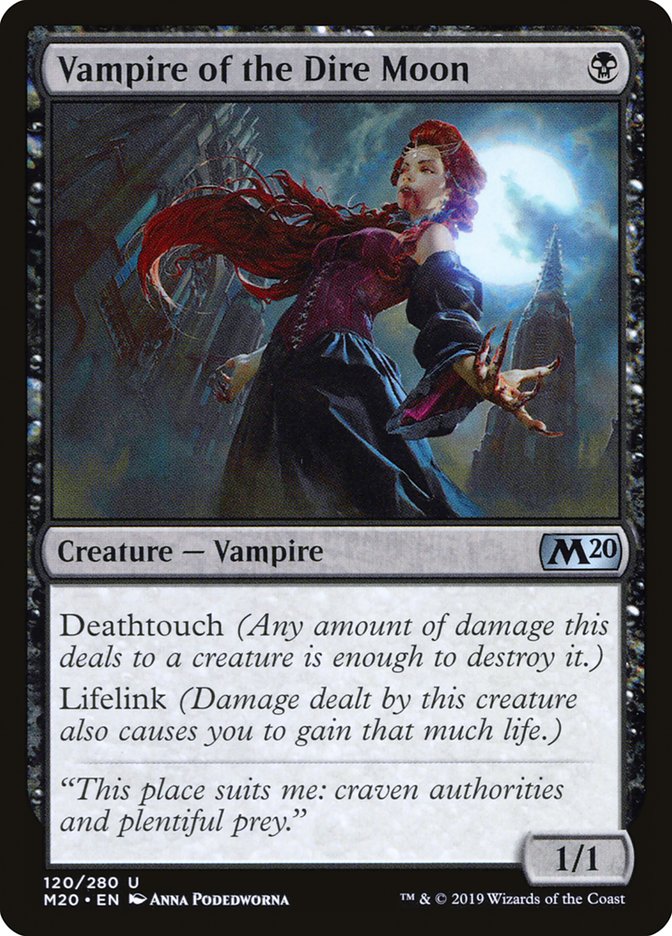 Vampire of the Dire Moon [Core Set 2020] | Good Games North