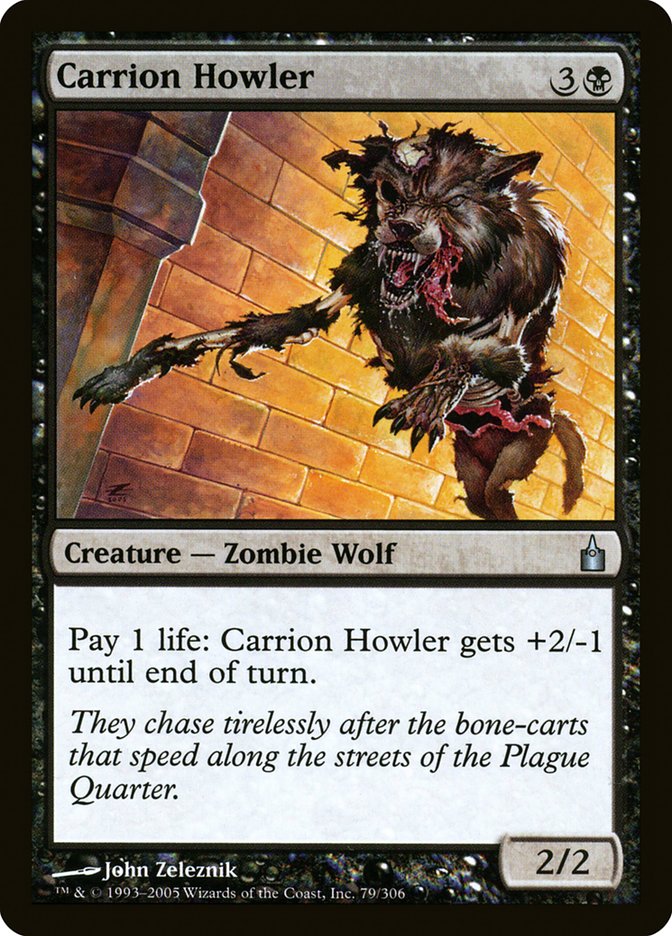 Carrion Howler [Ravnica: City of Guilds] | Good Games North
