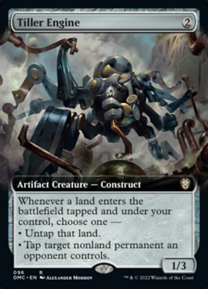 Tiller Engine (Extended Art) [Dominaria United Commander] | Good Games North