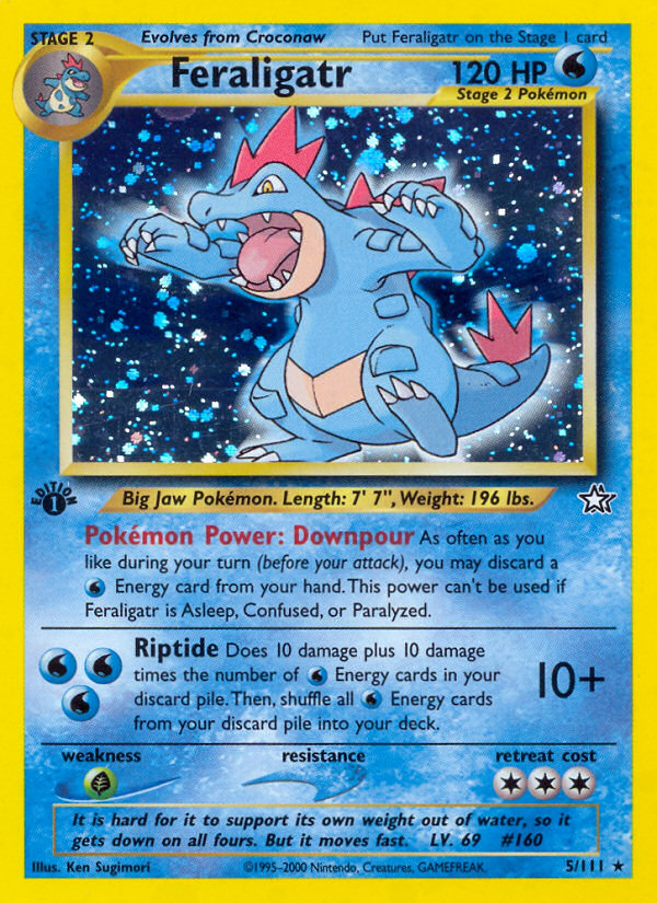 Feraligatr (5/111) [Neo Genesis 1st Edition] | Good Games North