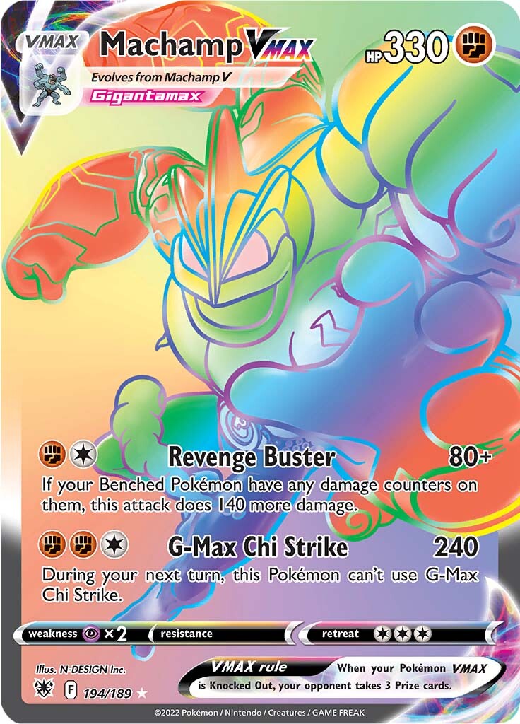 Machamp VMAX (194/189) [Sword & Shield: Astral Radiance] | Good Games North