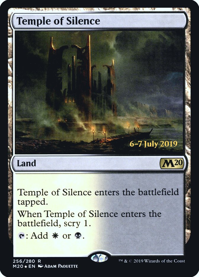 Temple of Silence  [Core Set 2020 Prerelease Promos] | Good Games North