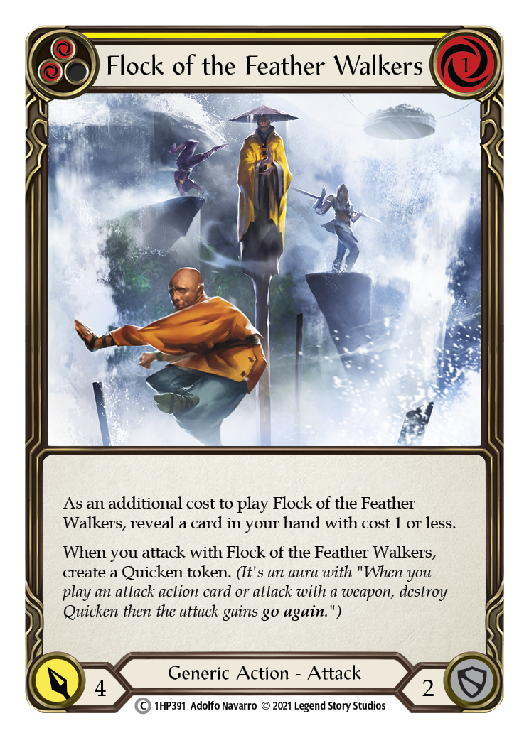 Flock of the Feather Walkers (Yellow) [1HP391] | Good Games North