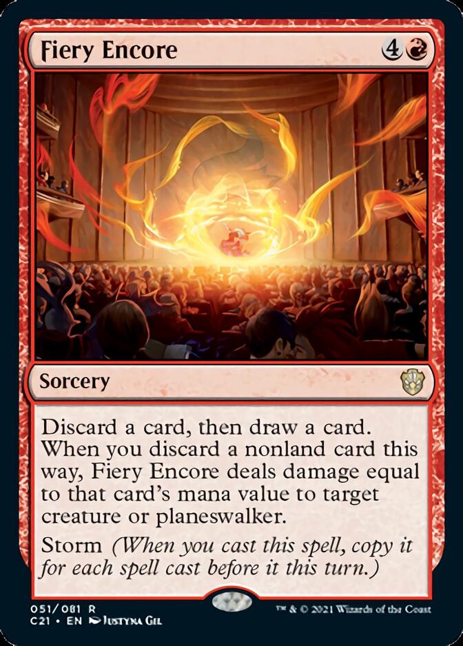 Fiery Encore [Commander 2021] | Good Games North